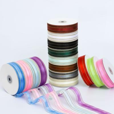 China Decoration The Gloss 2.5cm Width Korean Style Silk Smooth Wedding Use High Quality Webbing PP Ribbon for sale