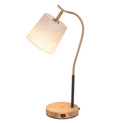 China Contemporary Hotel Desk Lamp Contemporary Table Led Radio Work Lamps Metal Bedside Table Lamp Indoor Lighting Led Table Lights for sale