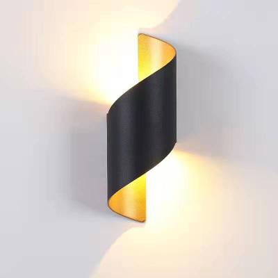 China Modern Minimalist Corridor Indoor Outdoor Hotel Living Room Bedroom Ip65 Waterproof Wall Lamp for sale