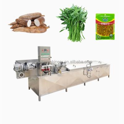 China Hotels Hot Sales Hot Water Belt Conveyor Machine for Shandong Colead Blanching Vegetable and Fruit for sale