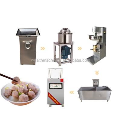 China Easy To Use Professional 304 Stainless Steel Meat Grinder Sausage Chicken Beef Fish Meatball Forming Machine Price for sale