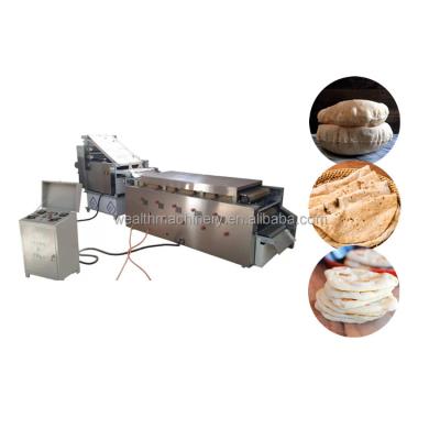 China Hotels Grain Product Making Machinery Commercial Automatic Arabic Pita Roti Tortilla Making Machine for sale