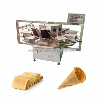 China Hotels Barquillos Baking Machine Egg Waffle Making Machine Sugar Cone Maker for sale