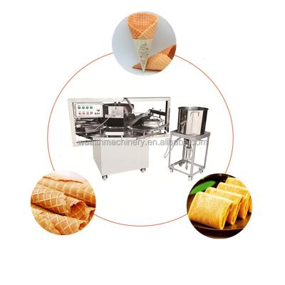 China Commercial Hotels Egg Roll Making Machine Obleas Candy Machine Mexican Obleas Candy Maker Machine for sale