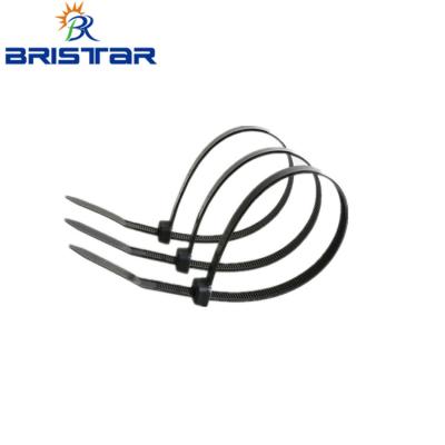 China Nylon plastic BRISTAR solar heavy duty panel accessories 300mm PV zip ties nylon self locking plastic cable tie for sale