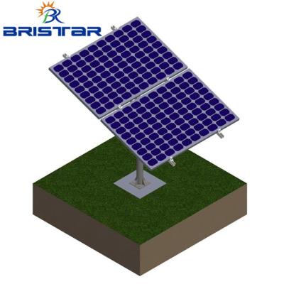 China Solar Panel Installation BRISTAR solar ground panel screw PV pole stand anchor galvanized foundation driver mounting system for sale