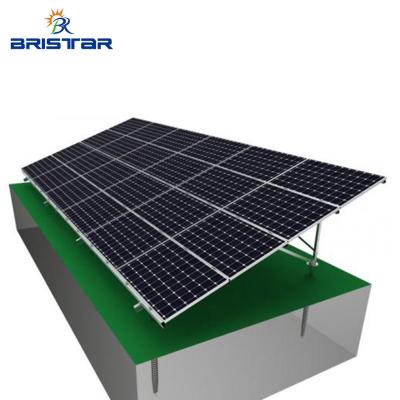 China Solar Panel Mounting System BRISTAR Wholesale Cheap Aluminum Solar Panel Support Structures PV Mounting Ground Stands Bracket for sale