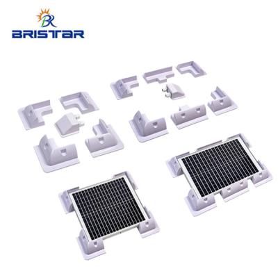 China RV BRISTAR solar ABS RV panel mounting plastics PV wall mount kits yachat roof system for sale