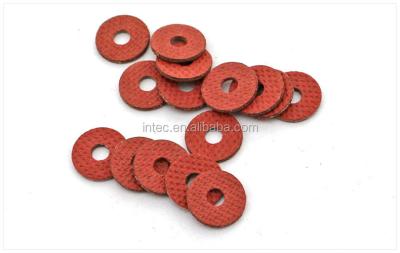 China Red vulcanized fiber washer//Insulation gasket//Insulating paper gasket for sale