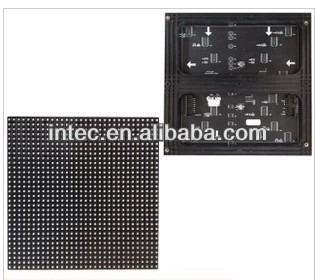 China 32x32 screen, pitch P6 (6mm), one HUB75 connector, P6 RGB LED 1:16 C00019 C00019 scan rate for sale