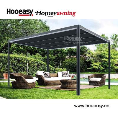 China Bioclimatic Louvered Designs Easily Compiled Tall Metal Pergola Prices Reasonable Prices for sale