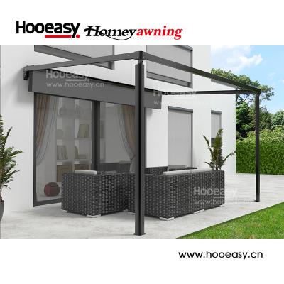 China High Cost Performance Easily Assembled Smart Solar Four - Corner Pergola for sale