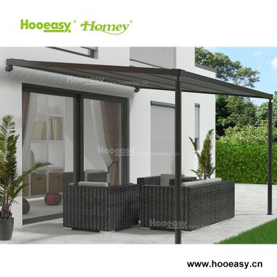 China Homey New Product Easily Assembled Exterior Hardtop Metal Used Gazebo For Sale for sale