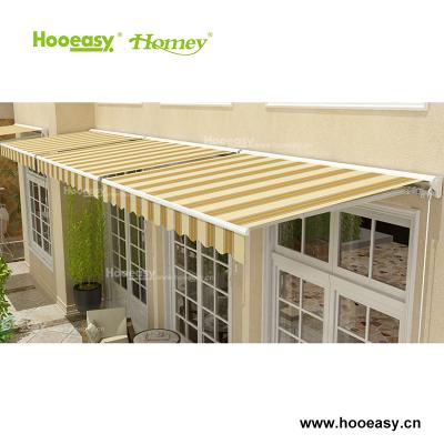 China Modern Retractable Shade Retractable Outdoor French Polycarbonate Awning Window Tents Roof for sale