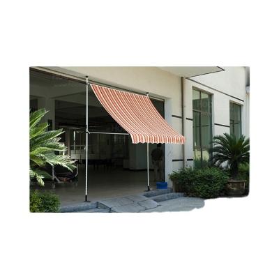 China Waterproof Patio Cover Polyester Balcony Sunshade Clamp Tent Klemmmarkise for sale