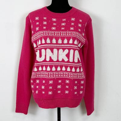 China Just Custom Made Crew Neck Ugly Soft Mix Pullover Christmas Anti-Wrinkle Christmas Island Funny Sweater for sale