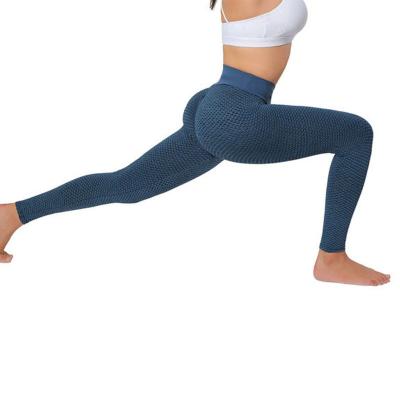 China European and American custom made multi-color fitness women's high waist hip lift yoga leggings breathable popo pants for sale