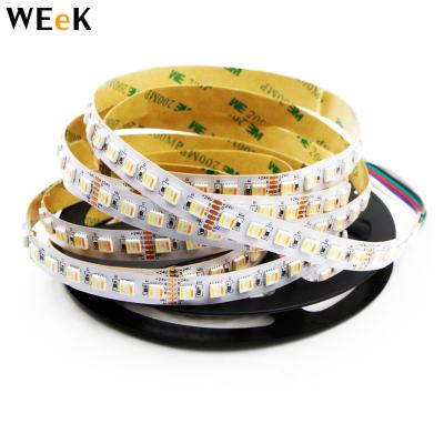 China Residential Five Colors In One Led 5 In 1 RGBWCW 24V Led Strip Ip65 Ip67 Ip68 5050 Strip for sale