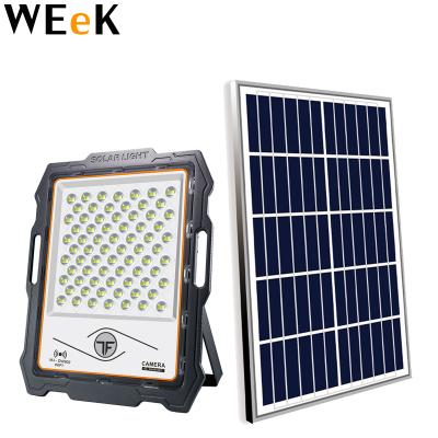 China 200W LED LANDSCAPE Floodlight Garden Floodlight Solar Powered Outdoor Wall Light Waterproof Street Light for sale