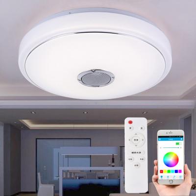 China Modern LED Ceiling Light APP RGB Music For Living Room Bedroom Ceiling Lamp Remote Control Ceiling Lights for sale