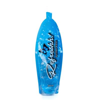 China Shaped barrier bottle stand up pouch for water for sale