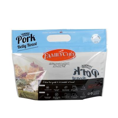 China Moisture Proof Plastic Vacuum Pack Food Compound Bag And Good Quality Zipper Lock Food Package Bag for sale