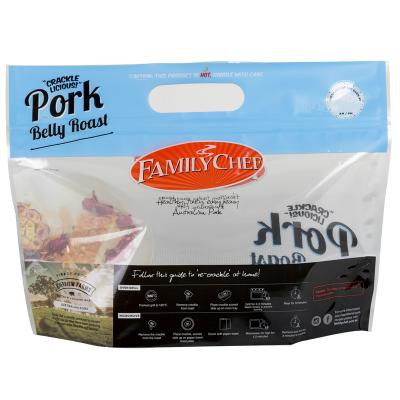 China OEM Microwavable Resealable Plastic Packaging Grocery Food Chicken Hot Bag for sale