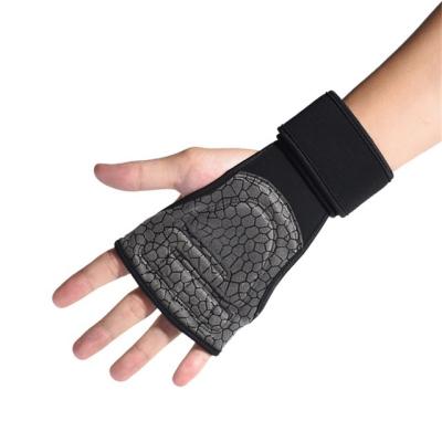 China BOODUN Wear Resistance/Anti-Slip/Breathable Wholesale Half Finger Training Best Long Wrist Grip Half Finger Weightlifting Fitness Gym Gloves For Gym for sale