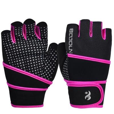 China 2019 High Elastic/Breathable/Anti Slip Custom Other Sports Half Finger Women Workout Fitness Gym Gloves for sale