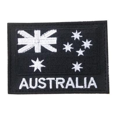 China Viable FLAG PATCH AUSTRALIAN SUBMITTED TAN ON COLORFUL CAMOUFLAGE for sale