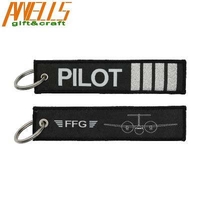 China Factory Custom Woven Main FOB Chain Tie No Min Volume China Individual Poly Bag 25mm Large Ring + Free Eyelet Twill Background 2C for sale