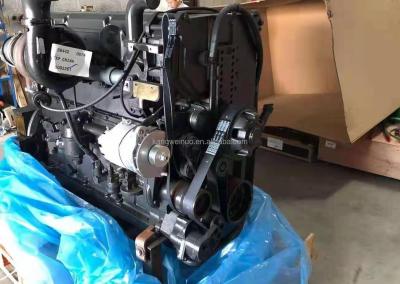 China Fast Set ISDE 4 Cylinders Diesel Engine Supply Complete Engine Assembly Standard for sale