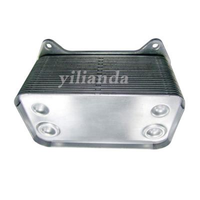 China CF85 XF95 Diesel Engine Oil Cooler Core 1672896 1387035 1667565 OEM Standard Size for sale