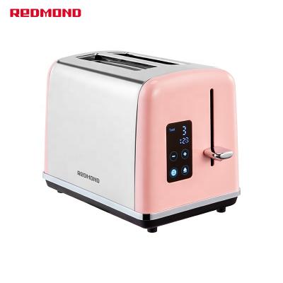 China Automatic Car Stainless Steel Touch Screen Wholesale 2 Slice Toaster Sandwich Maker Variable Browning Control for sale