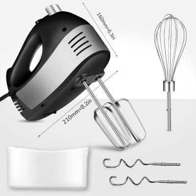 China Hot Selling New Products Amazon Kitchen Optional Food 5 Speed ​​Automatic Electric Hand Mixer Beater Ejector Button for sale