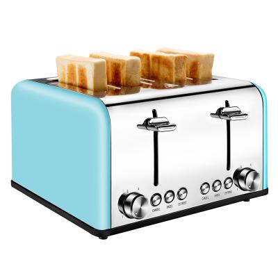 China 6 Settings Redmond Dual Panel Electric Breakfast Sandwich Bread 4 Slice Browning Toaster for sale