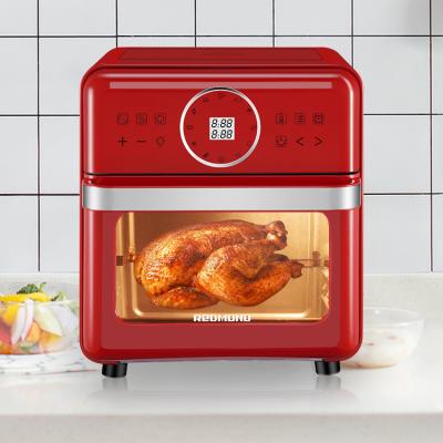 China Multifunctional Electric Car Air Fryer Oven 14L Digital Air Fryer Dehydrator Rotisserie Toaster Oven for sale