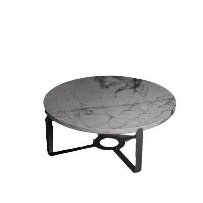 China Luxury marble coffee table design white marble coffee table nature stone coffee table for sale