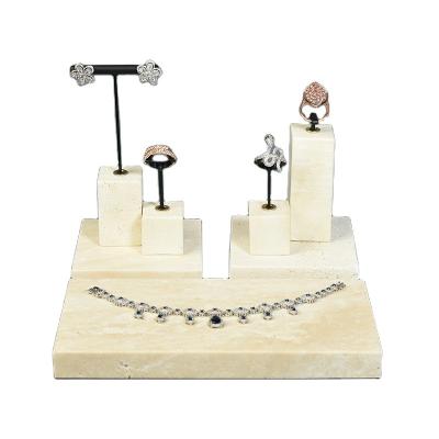 China Newest JINSKY Durable Special Material Jewelry Display Set Jewelry Display Rack Necklace Display Stand For Jewelry Pacakge for sale