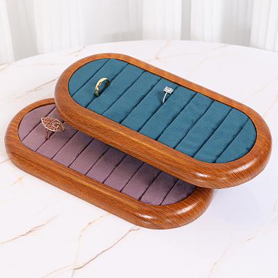 China JINSKY Simple Modern Manufacturers Direct Jewelry Storage Trays Custom Wooden Display Tray Jewelry Packing Trays for sale