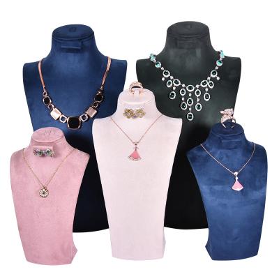 China Simple Jewelry Display Bust Pashm Necklace Professional JINSKY Jewelry Shelf Display for sale