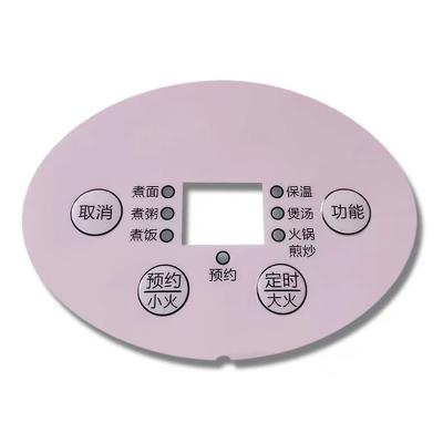 China Custom Electronics OEM PC Push Button Stickers Switch Waterproof Membrane Switch Sticker Membrane Switch for sale