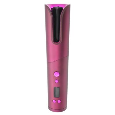 China Aluminum Hair Curler USB Rechargeable Magic Cordless Hair Curler for sale