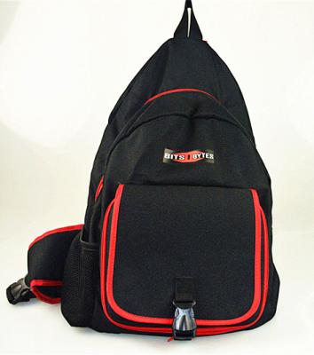 China Triangle Speaker Backpack  black with red edge M01 , backpack sound system for sale