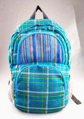 China Os oradores cianos profundos Backpack sacos dobro com franjas X-04 da estrutura à venda