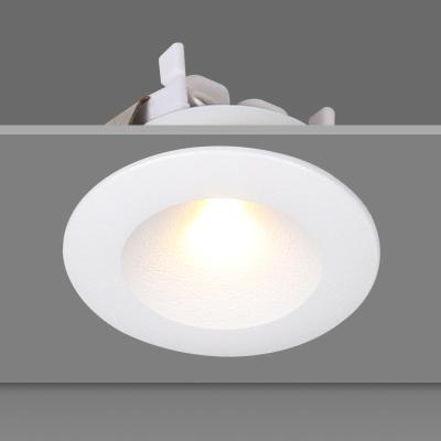 China EUROPEAN Recessed Spot Lights Narrow Led Ceiling Light 17mm Height Round WAGO Surface Mounted Mini Downlight for sale