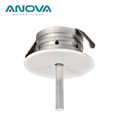 China 1W Modern Mini Hole 20mm Warm White Recessed LED Mini Downlight OSLON LED Cabinet LED Downlight TDC 3000K for sale