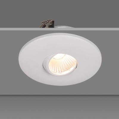 China High quality light ultra slim 17mm modern slanted magnetic structure IP44 round recessed led downlight for sale