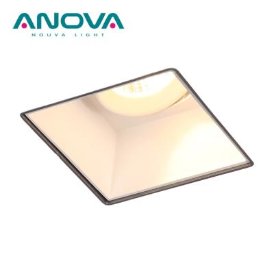 China Anti Glare Trimless Led Downlight Reflector CCT3000K Anti Glare LED Recessed Spot Aluminum Housing Light for sale