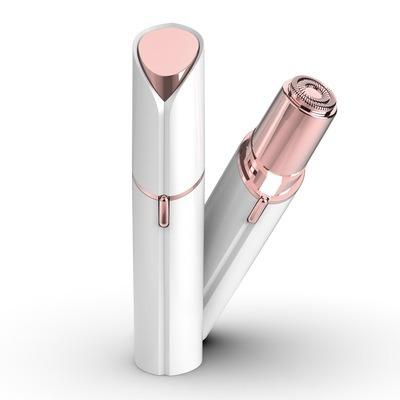 China Protable Amazon Hot Lady Usb Charging Mini Lipstick Shaver Eyebrow Trimmer Hair Removal Instrument for sale